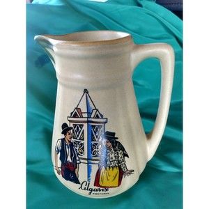 Vintage ARGILART Portugal Algarve Pitcher